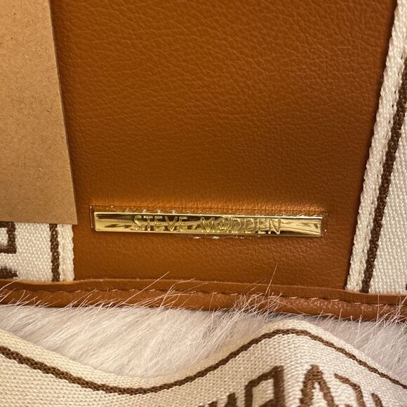 NWT  Steve Madden (Bwebber) Satchel/Crossbody/Canvas - Viral TikTok Bag … - Picture 7 of 17